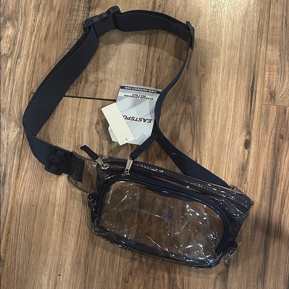 Eastpak Handbags - Eastpak Transparent Navy Waist Pack